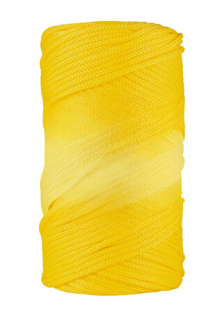 Makrome İpi 3mm  Polyester Canlı Sarı
