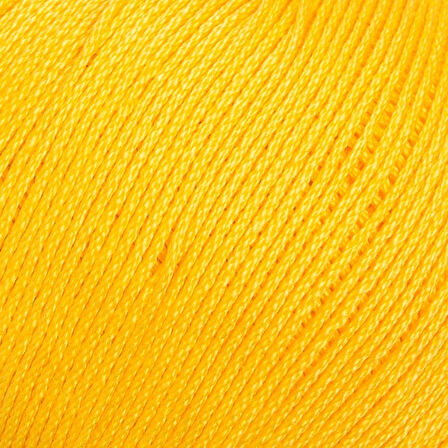Leyloş Lux Mercerized Cotton Koyu Sarısı El Örgü İpi - 181 - 33754