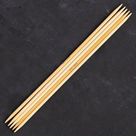 Leyloş Bambus 3,5mm 20cm Bambu Çorap Şişi - 501-7
