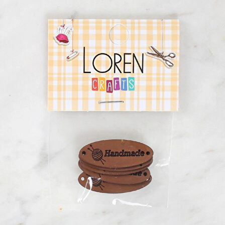 Leyloş Crafts Handmade Deri Arma 5 Adet - 1552