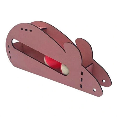 Leyloş  Fare Kedi Oyunu Ahşap 2 Toplu Kedi Oyuncağı Tahta Kedi Oyunu Tahta Fare Ve Toplu Oyuncak