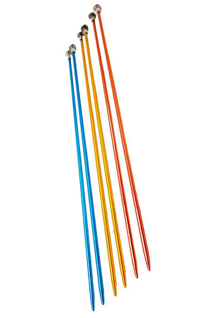 Metalize Kısa Şiş 25 Cm 3 Numara (renk Stoğa Göre)