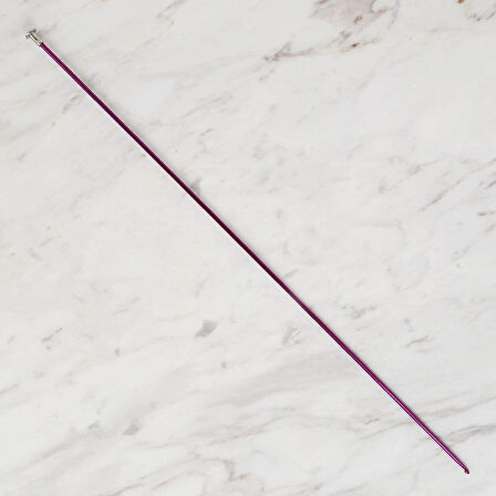 Leyloş Crafts 2,5 Mm 35 Cm Mor Renkli Metal Gagalı