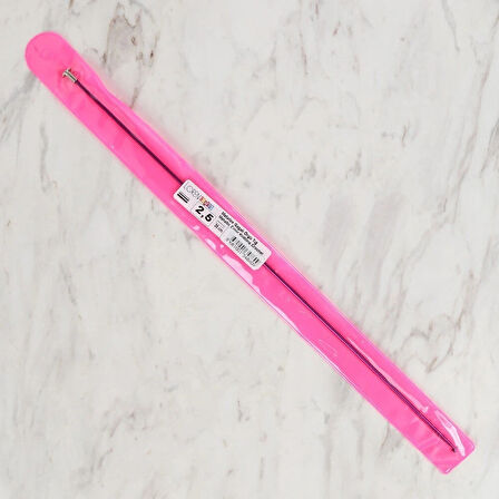 Leyloş Crafts 2,5 Mm 35 Cm Mor Renkli Metal Gagalı