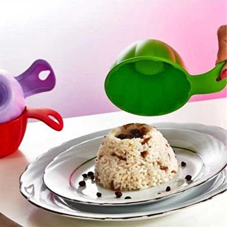 Leyloş Pilav Ve Helva Şekil Verici Pratik Servis Kalıbı Aleti (2 Adet)