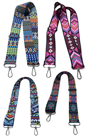 Çanta Kayışı 60 Cm Uzayabilen Desenli