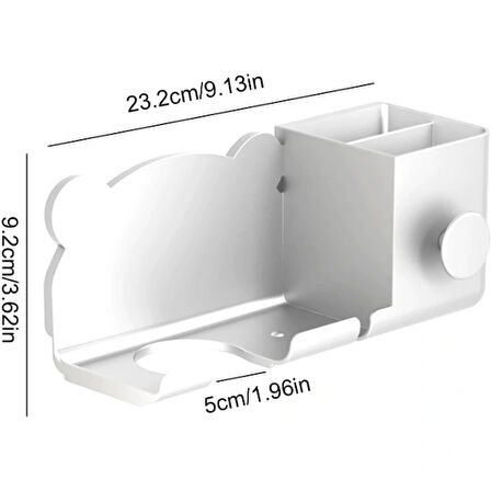 Ayıcık Figürlü Saç Kurutma Makinesi Tutucu