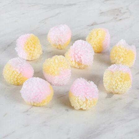 Kartopu İkiz Pompon - Du0014