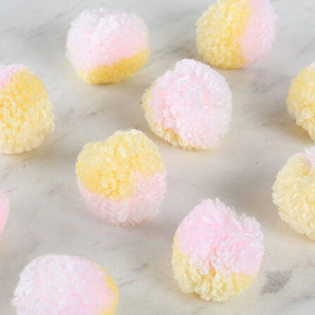 Kartopu İkiz Pompon - Du0014