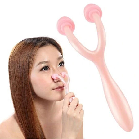 Leyloş Dolaşım Arttırıcı Burun İnceltici Şekillendirici Yüz Burun Masaj Aleti