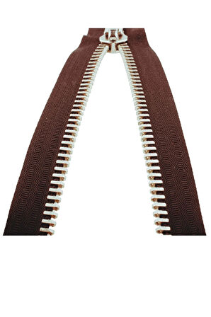 Demir Dişli Çanta Fermuarı En 3 Cm Bordo