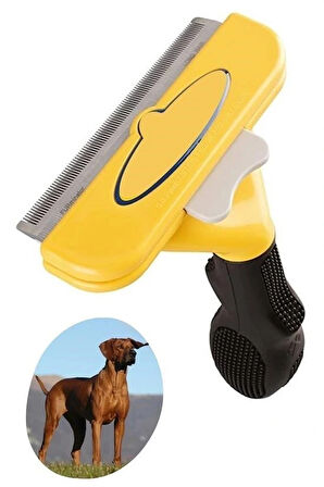 Leyloş Kedi Ve Köpekler İçin Kısa Tüylü Köpek Tarağı Tüy Toplayıcı Tarak Large