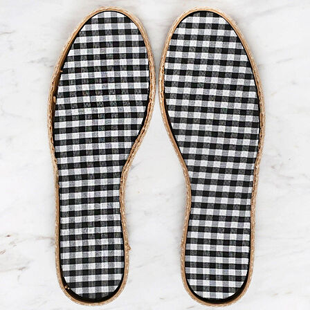 Leyloş Hasır Espadril / Ayakkabı Tabanı 36 Numara K