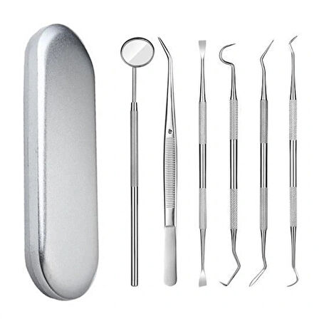 Leyloş 6 Parça Kutulu Ağız Bakımı Diş Bakım Seti Ağız Hijyen Takımı