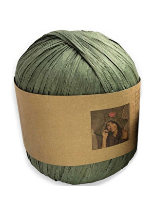 Rafya İp 50 Gr Haki