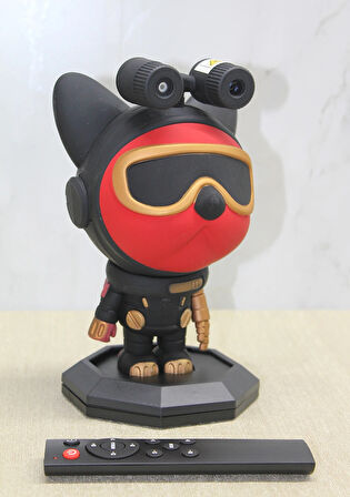 Astronot Şarjlı Projektör Gece Lambası