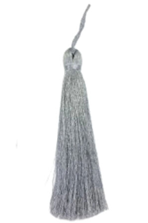 Püskül Tekli 5 Cm 1 Adet Gümüş