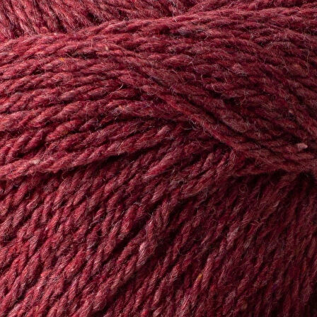 Leyloş Re-tweed Bordo Melanj El Örgü İpi - L189 - 34402