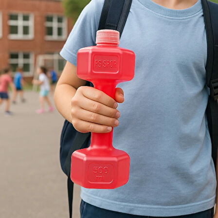 Kırmızı Dambıl Suluk 500 Ml