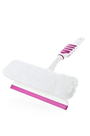 Leyloş Pratik Kolay Mikrofiber Peluşlu Camsil Cam Silme Aleti Aparatı