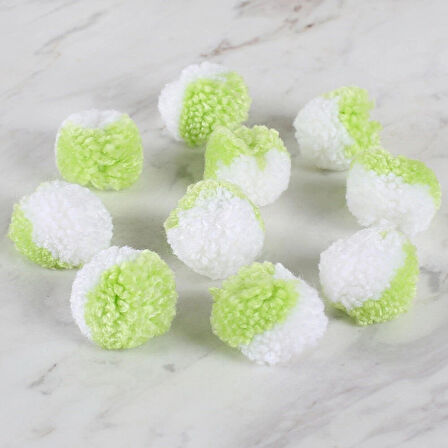 Kartopu İkiz Pompon - Du0004