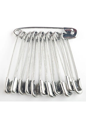 Çengelli İğne 3 Cm Gümüş Renk 50 Adet