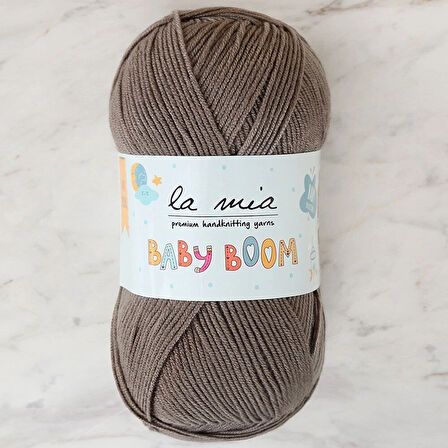 Leyloş Baby Boom Gri El Örgü İpi - 1921 - 34143