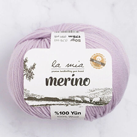 Leyloş Merino Lila El Örgü İpi - L140 - 33783
