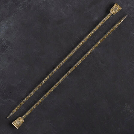 Leyloş Champagner 6mm 35cm Örgü Şişi - 400-7