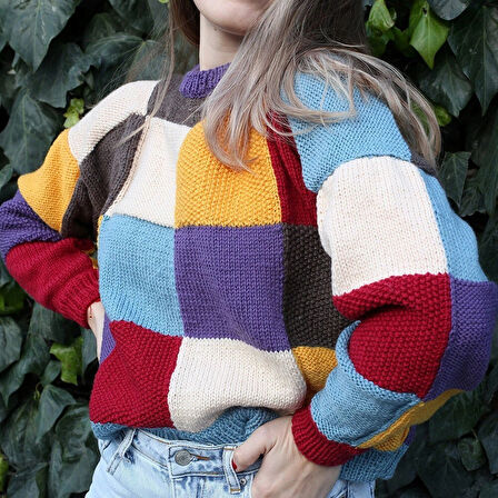 Leyloş Natural Wool Gri El Örgü İpi - L946 - 34396