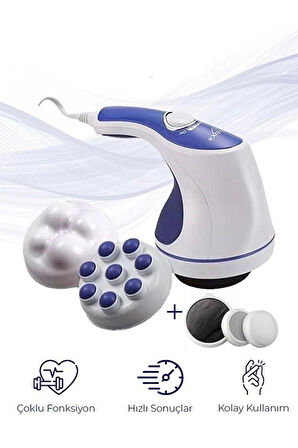 Sonx Super Tone Çok Fonksiyonlu 5 Başlıklı Masaj Aleti