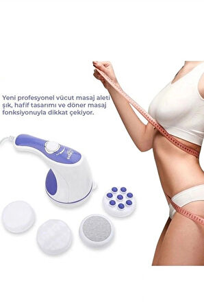 Sonx Super Tone Çok Fonksiyonlu 5 Başlıklı Masaj Aleti