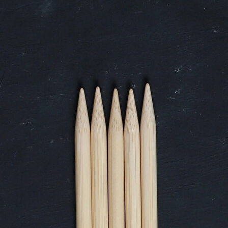 Leyloş Bambus 7 Mm 20 Cm Bambu Çorap Şişi - 501-7