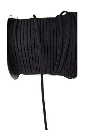 Güderi İp 1 Mm Siyah 5 Metre