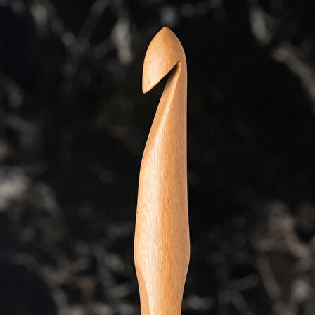 Leyloş Whitewood 9 Mm 15.5 Cm Ahşap Yün Tığ