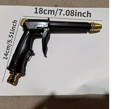 Ayarlanabilir Basınçlı Çok Fonksiyonlu Yıkama Tabancası