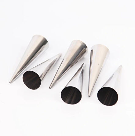 6'lı Korne Kalıbı Paslanmaz Çelik