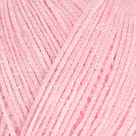Leyloş Silver Toz Pembe El Örgü İpi - Rs0013 - 34074