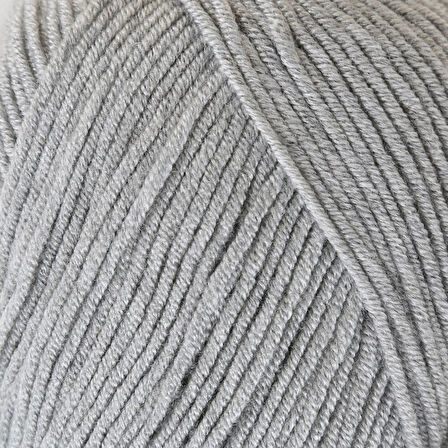 Leyloş Baby Boom Gri El Örgü İpi - 1000 - 34117