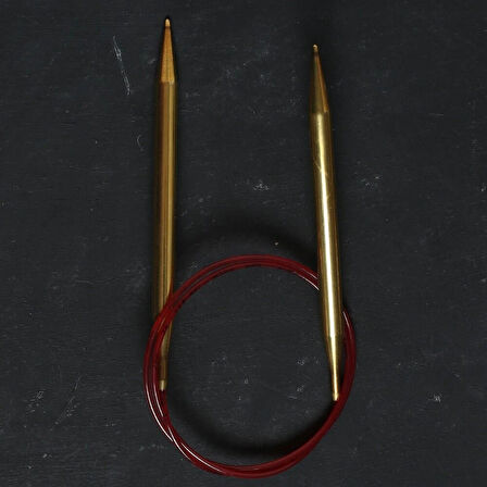 Leyloş 8mm 80cm Klasik Misinalı Dantel Şişi - 755-7