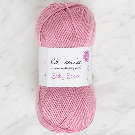 Leyloş Baby Boom Gül Kurusu El Örgü İpi - 1763 - 34112