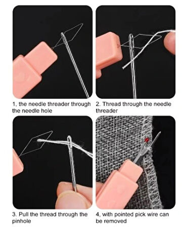 Dikiş Sökme Ve İğne İplik Seti 2 İn 1