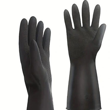 Siyah Renkli Endüstriyel Eldiven