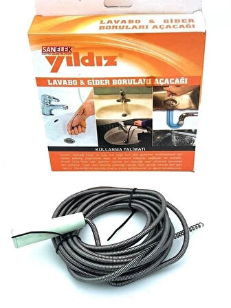 Leyloş Lavabo Ve Gider Boru Açacağı (3 Metre)