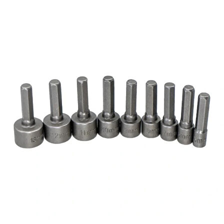 9 Parça Manyetik Somun Adaptörü