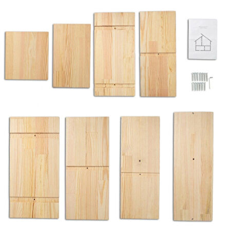 Leyloş Demonte Ahşap Oyun Evi