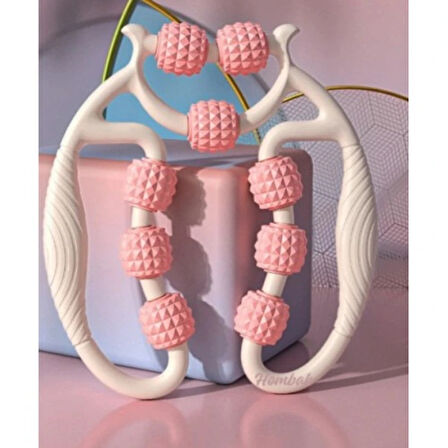 Selülit Masaj Aleti 9 Tekerlekli Lenf Drenaj Rulosu