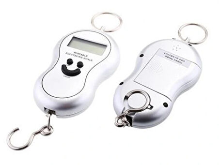 Leyloş Dijital Elektronik Led Ekran El Terazisi Cep Kantarı Tartısı