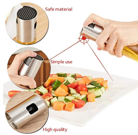 100 Ml Çok Amaçlı Spreyli Cam Şişe