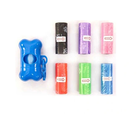 Köpek Dışkı Poşeti Seti 5+1